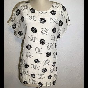 Marz munchen crew neck blouse size 10